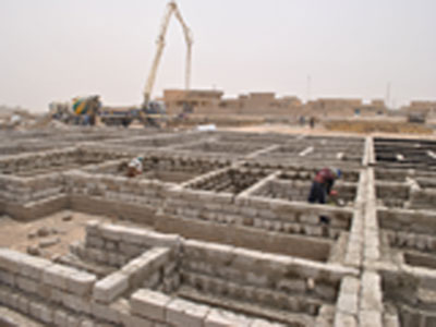 شركة سفح جبل علي تباشر ببناء مجمع سكني افقي في مدينة تكريت